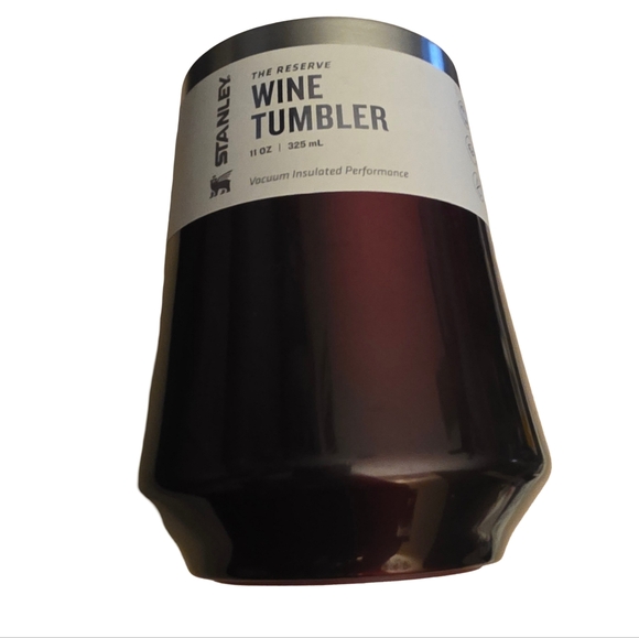 Stanley The Reserve Wine Tumbler 11oz "Garnet Shine" NEW - Picture 7 of 9
